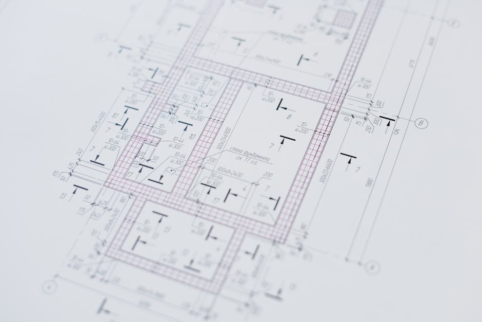 Kitchen design blueprints
